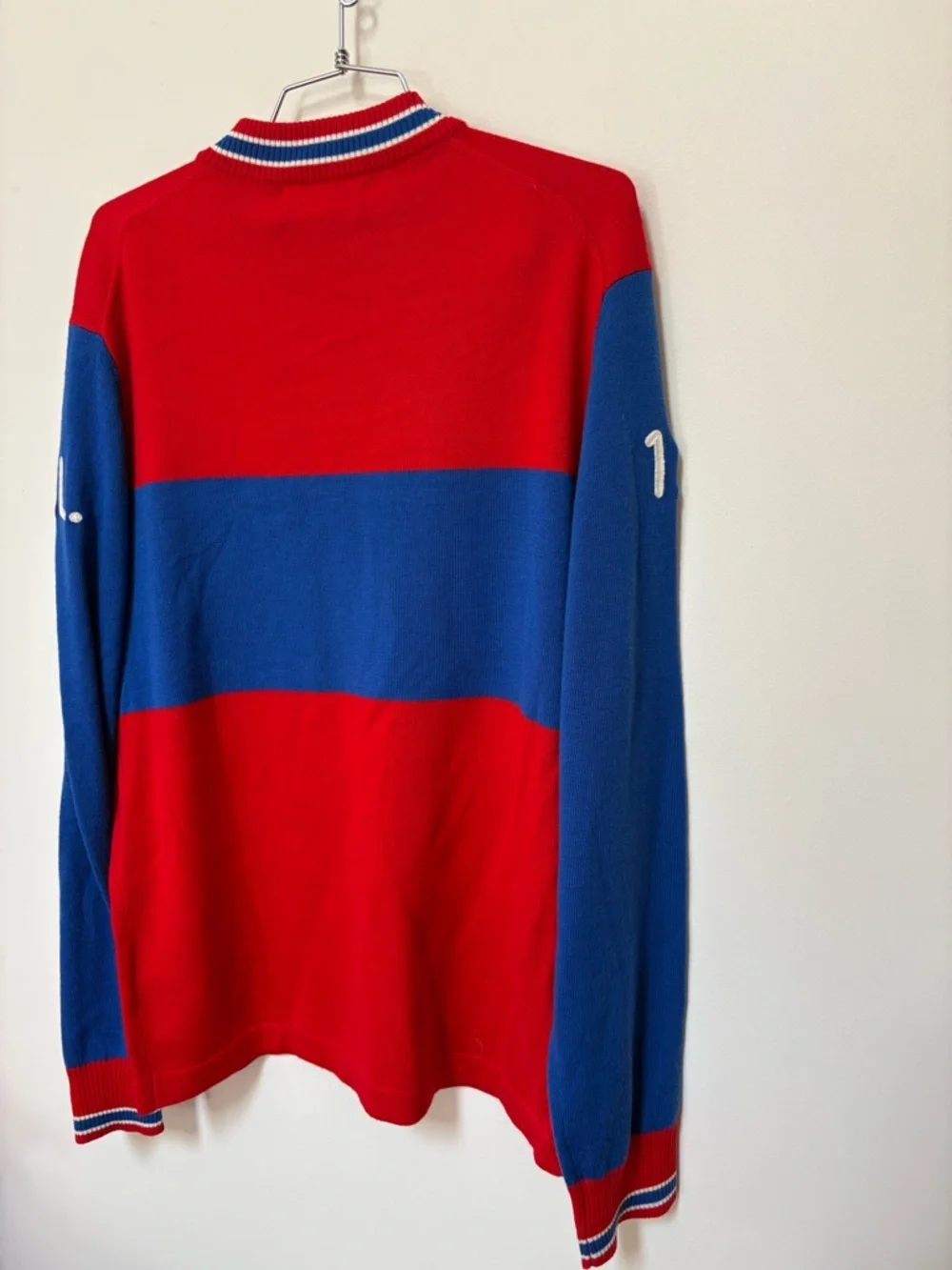 NWT Polo Ralph Lauren Polo Sport Washable Wool Cycling Sweater Size Large